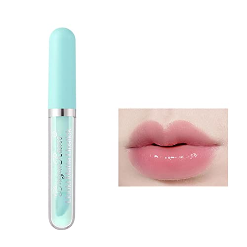 Zitiany Lip Oil Transparent Lip Gloss fêmea hidratante Lip Glace Mirror Toot Lip for Women Girls 2ml