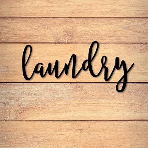 Crystal Pearls Laundry Sign/Laundry Metal Word Art/Laundry Room Decor/fazenda Decoração/Banco de banheiro/arte de parede de metal/arte