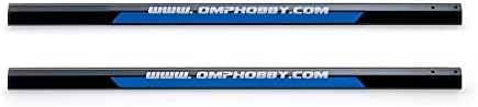 Omphobby m2 evo helicóptero peças oshm2312w lança de cauda definida Branca Substituição original para OMP Hobby M2-EVO