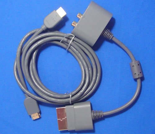 Vídeo de áudio HDMI AV Cable Gaming Cables para Xbox 360