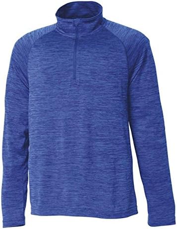 Charles River Apparel Big Space Dye Performance Quarter Zip Pullover