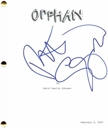 Peter Sarsgaard assinou autógrafo Orphan completo roteiro de filme - estrelado por Vera Farmiga, Isabelle Fuhrman, Margo Martindale - Jarhead, a filha perdida, o Batman, Dopesick, Glass quebrada