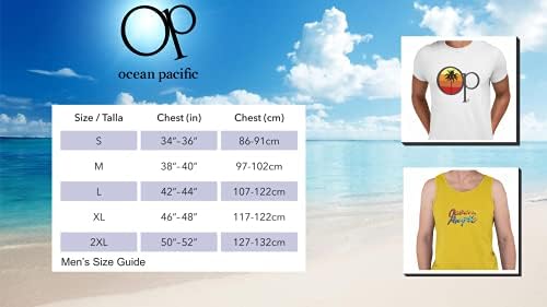 Ocean Pacific Men's Cotton Blend Poster Pullover Hoodie