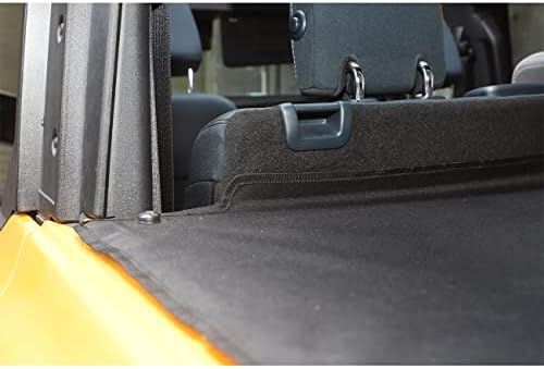 BestMoToror Car Soft Canvas traseiro de carga Tonneau de Tonneau para Bronco 2021+