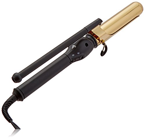 Paul Mitchell Pro Tools Express Gold Curl Marcel Titanium Curling Iron, aquecimento rápido para criar uma variedade de