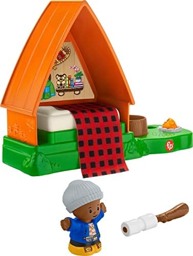 Fisher-Price Little People Costa Criança Mercado de Farmers do Mercado de Farmers Playset Com Sons leves Figura e