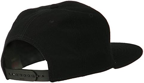 Otto Boy's Solid Wool Blend Snapback Cap - Black