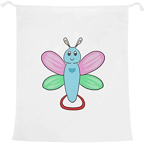 Azeeda 'Butterfly Rattle' Laundry/Saco de Lavagem/Armazenamento