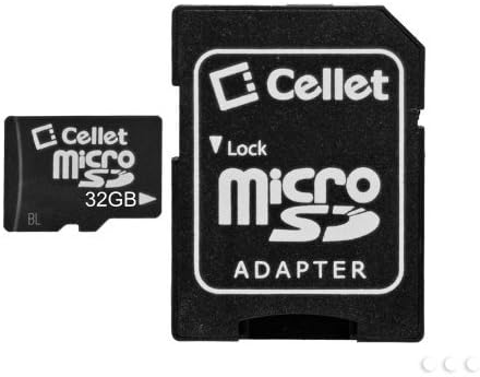 CELET 32GB SAMSUNG Gravity 3 Micro SDHC O cartão é formatado personalizado para gravação digital de alta velocidade e sem perdas! Inclui adaptador SD padrão.