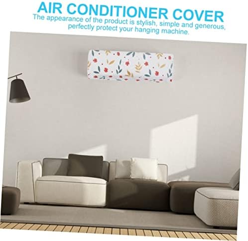 SOLustre 2pcs ar condicionado capa de poeira decoração de casamento tampa de ar condicionado mobiliário interno protetor de ar