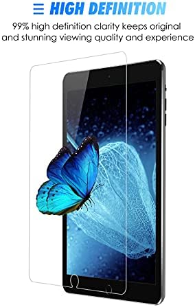 Protetor de tela de pacote Sparin 3 compatível com iPad 9º 8º 7ª geração 10,2 polegadas, vidro temperado para iPad 10.2