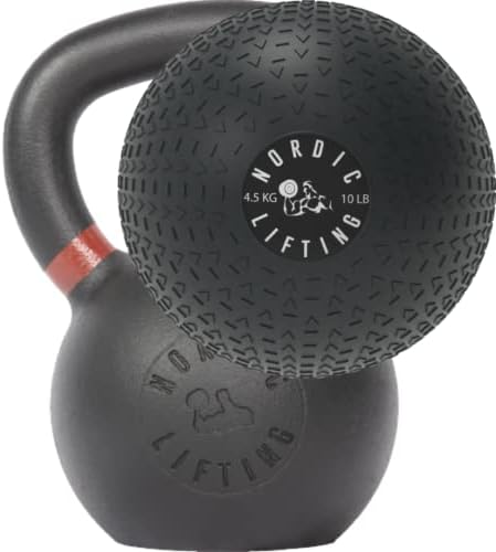 Kettlebell - pacote de 31 lb com slamball - 10 lb