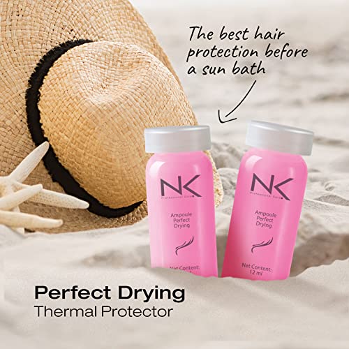NK Professional Care Perfect Secy Ampoule. Protetor térmico para cabelos, anti-fradia