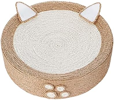 Leefasy Cat Scratcher Bed Sisal Mat Mat Acessório para Garras de Garras de Pet Supplies