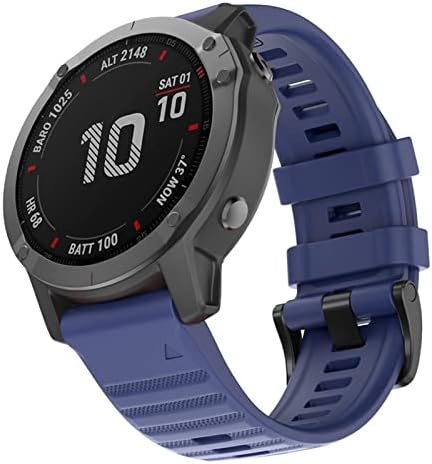 Hepup 20 22 26mm liberação rápida strap EasyFit para Garmin Fenix ​​7 7x 7s 6x 6 Pro fenix 3 3hr Silicone