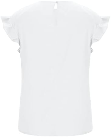 Ladies Crew pescoço pescoço pescoço camiseta casual blusa lisa para meninas adolescentes de verão outono anúncio