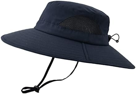 Montanhismo dobrável Casual Pesca respirável cor sólida cor dobrável Hat chapéu capuz corda ao ar livre Menbucket chapéu