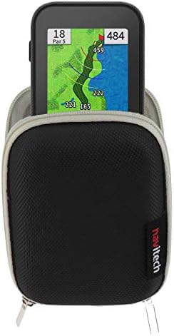 Navitech Black Watch Carry Case Bag Compatível com a borda Garmin 130 Edge 520 / Edge 520 Plus / Edge 820