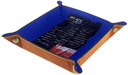Lyetny Black Pest Out Storage Box Candy Solder Sundries Bandeja Organizador de armazenamento de desktop conveniente para viagem, 16x16cm