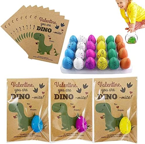 24pcs Dinosaur Hatching Eggs, bolsas de festa de dinossauros, festas de aniversario para festas de aniversariante