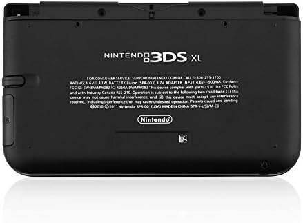 Novo casca de caixa de moradia completa com peças de substituição de botões para o 3DS XL / 3DS LL Game Console-Black.