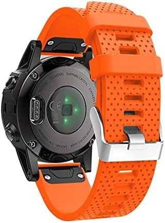 Substituição Irjfp Silicone Silicone Relógio Relógio Relógio Strap para Garmin Fenix ​​7S 5S GPS Watch