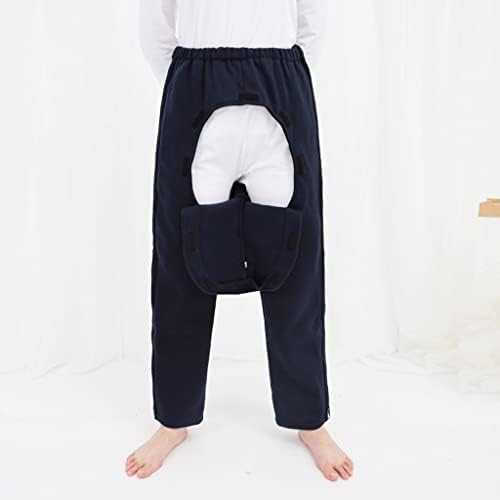 Calças de cuidados com incontinência Fácil de usar e tirar calças de atendimento ao paciente para roupas idosas de algodão pagina