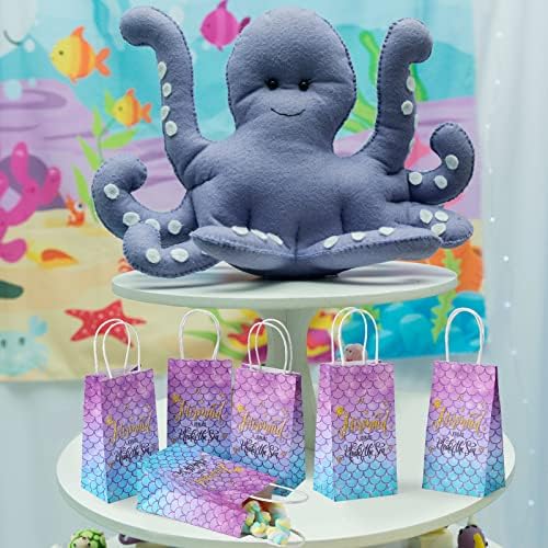 Fumete Mermaid Party Favor Bags Mermaid Gift Bags