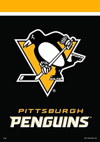 Pittsburgh Penguins House Flag Hockey licenciado 28 x 40