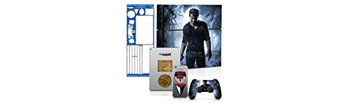 Gear do controlador Uncharted 4 A Thief's End - PS4 Console & Gaming Skin Pack - Oficialmente licenciado