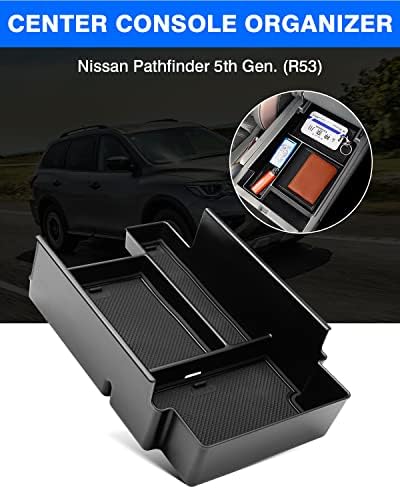 Autorder personalizado ajuste para o organizador do console central Nissan Pathfinder 2022 2023 Acessórios Bande