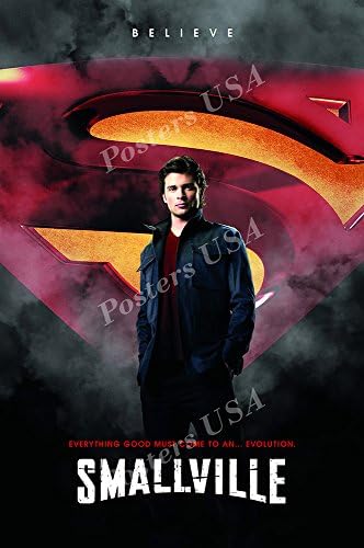Cartazes EUA Smallville TV Série de TV Show Poster Glossy acabamento - TVS290)