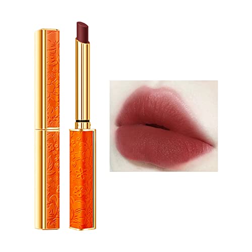 Uikceten Mini Lip Lip Gloss Filtável Lipstick Delicado e Silky Textura Rica e Full color