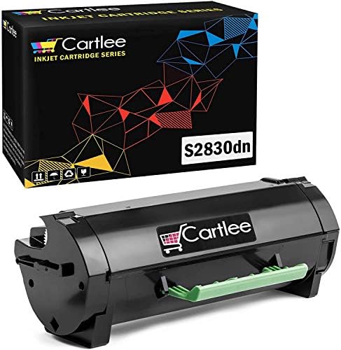 Cartlee Compatível Black S2830 Substituição de cartucho de toner a laser de alto rendimento para Dell S2830 S2830DN 2830