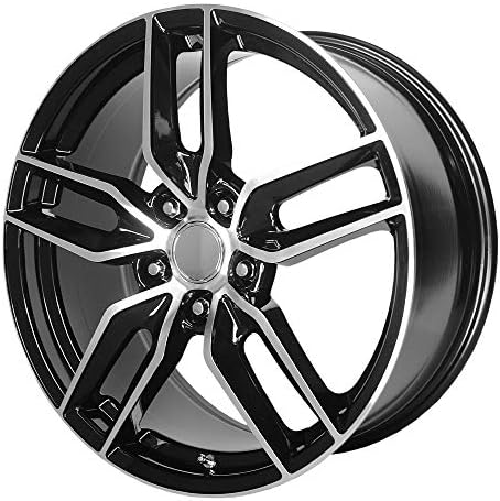 OE Creations Pr160 17x8.5 5x4.75 54mm preto/roda de roda usinada 17 polegada