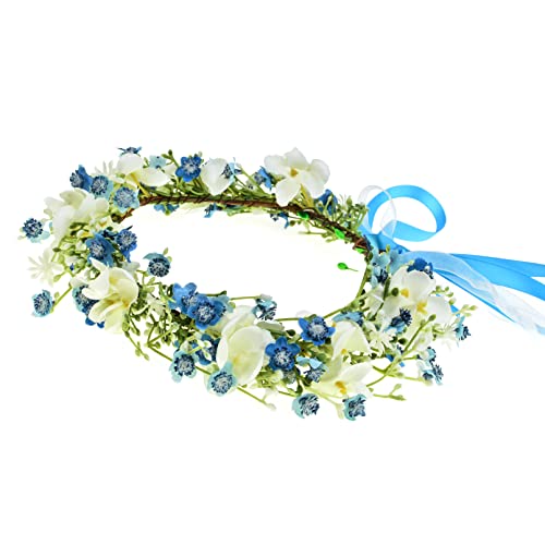 Lucky Summer Floral Headpient Band Band Boho Floral Crown Photo Prop