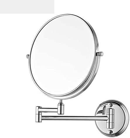 Espelho de maquiagem montado na parede deihge, ampliação de 10x/3x de 8 polegadas de 8 polegadas de espelho de vaidade