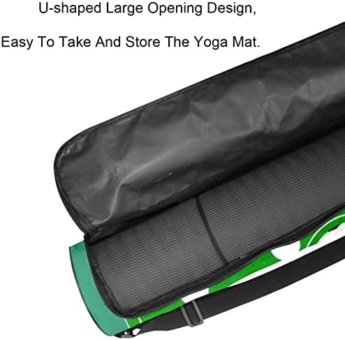 Bolsa de tapete de ioga, estratégia Futebol Soccer Game Plan Exercício Transportador de ioga Tapa Full-Zip Yoga Mat Carry Bag