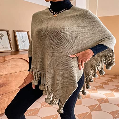 Shawl Women's Soft Knit Nyp Wrap em Gift Luxury Lace Fringe Cape Sweater Casaco Casaco
