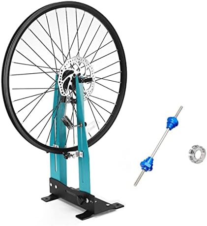 MIMOKE Bicycle Wheel Truing Stand para rodas de 16 a 29 polegadas de calibração Stand Bike Manutenção da roda [Largura 90mm -155mm]
