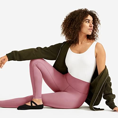 Perneiras de cintura alta para mulheres - sem transferência de barriga de controle de ioga de controle de ioga treino