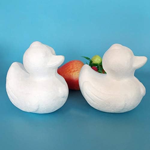 Nuobesty poliestireno urso 4pcs pato modelagem de espuma