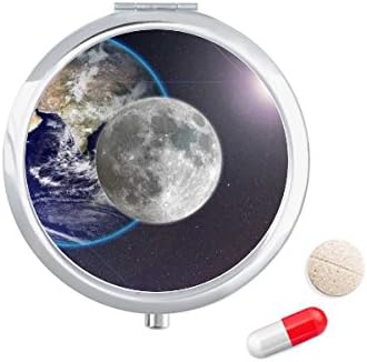 Planeta branca do Planeta Branca Branca Cague Pocket Medicine Storage Dispensador de recipiente
