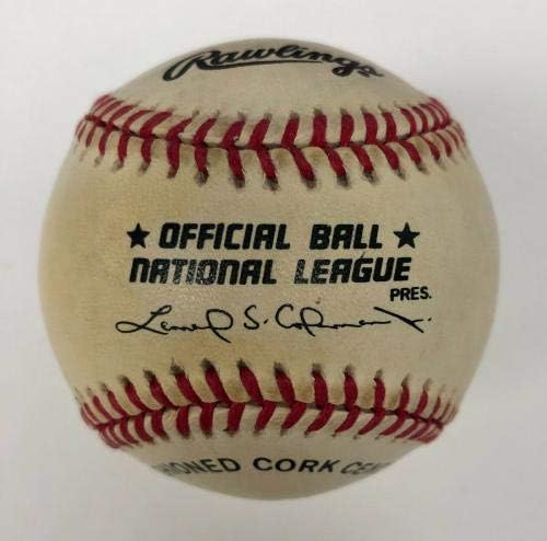 Charlie Hayes assinou o beisebol da Liga Nacional - Bolalls autografados