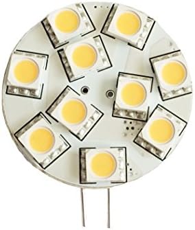 AnyraRy Disc Tipo G4 Base 12V Lâmpada LED LUZ DOIS PINS SUDES