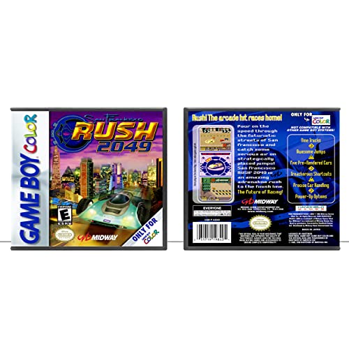 San Francisco Rush 2049 | Game Boy Color - Caso do jogo apenas - sem jogo