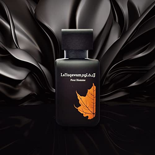 Rasasi La Yuqawam Men Collection EDP - 75 ml | Perfumeria árabe exclusiva | Folhas violeta, Clary Sage & Mate | Sofisticado