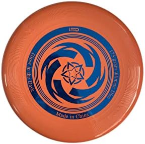 ISD Toys brilhar no Ultimate Dark com Disco de Frisbee de Grip Soft 175 gramas, 10,5 polegadas Disco Sport, ótimo para