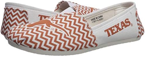 Foco NCAA Unisex -Adult NCAA Chevron Canvas Stripe Shoe - Womens