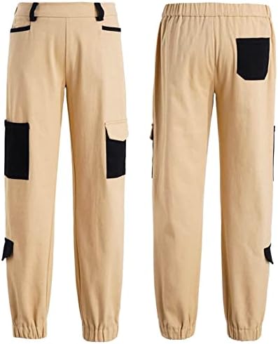 Yuumum Girls Jogger Cargo Pants Boys Streetwear